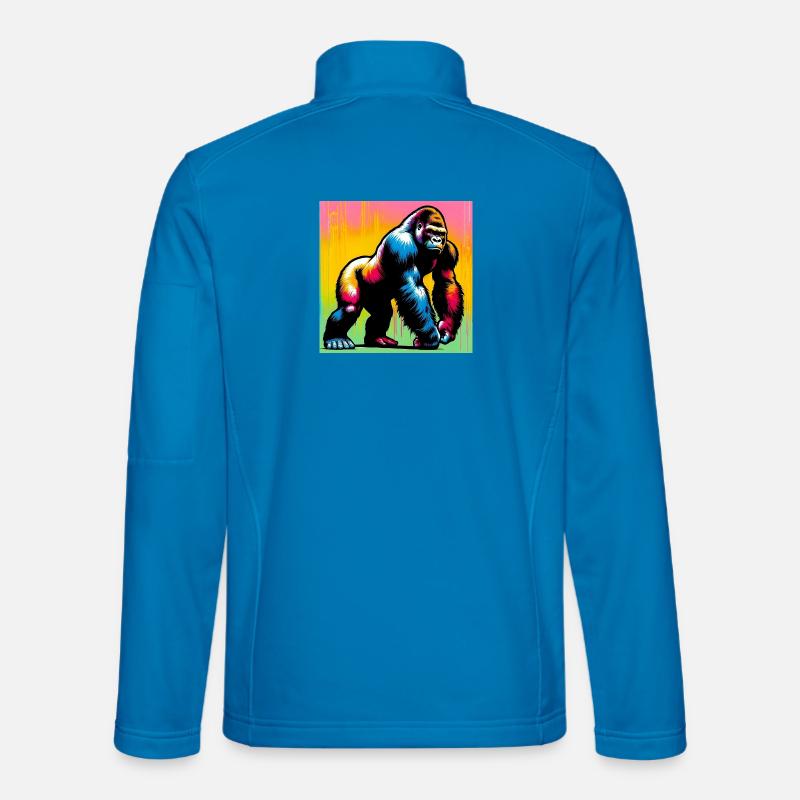 gorilla - Unisex Softshell Jacket - light blue