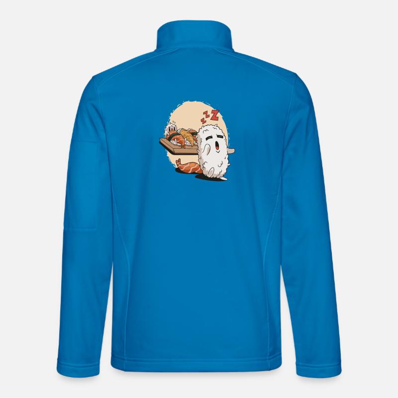 Sleeping sushi - Unisex Softshell Jacket - light blue