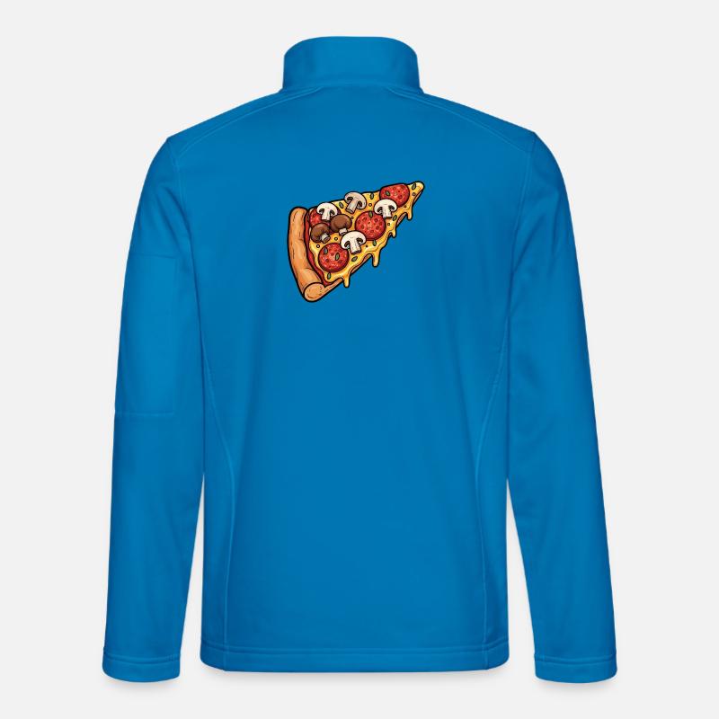 Pizza - Unisex Softshell Jacket - light blue