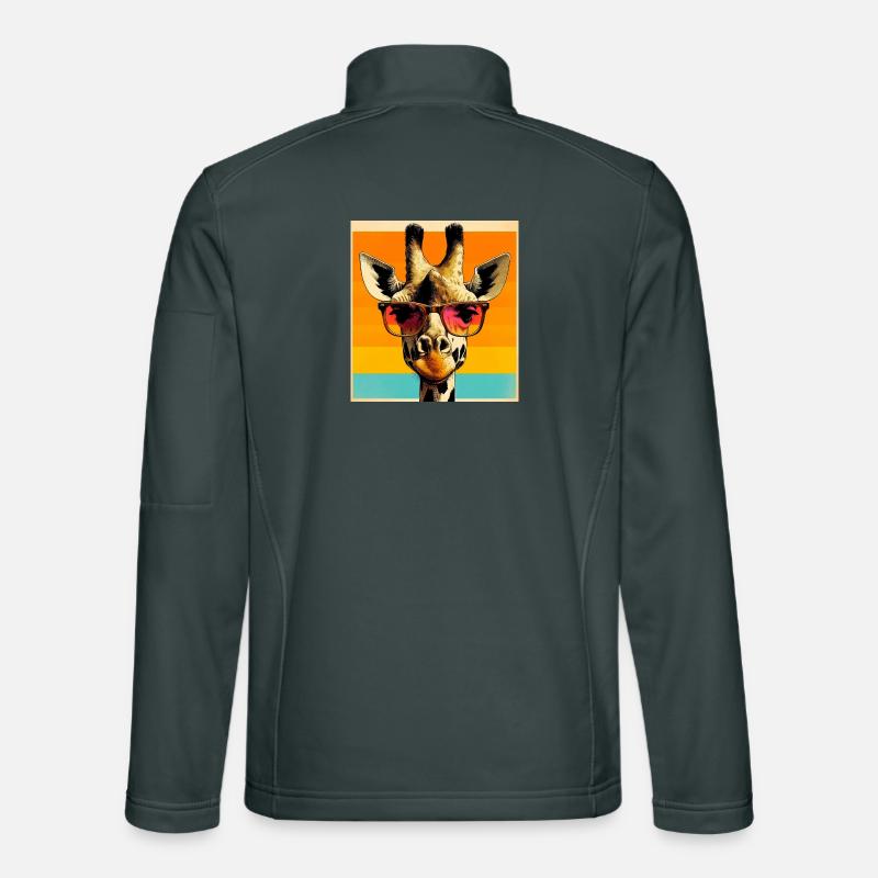 giraffe Unisex Softshell Jacket