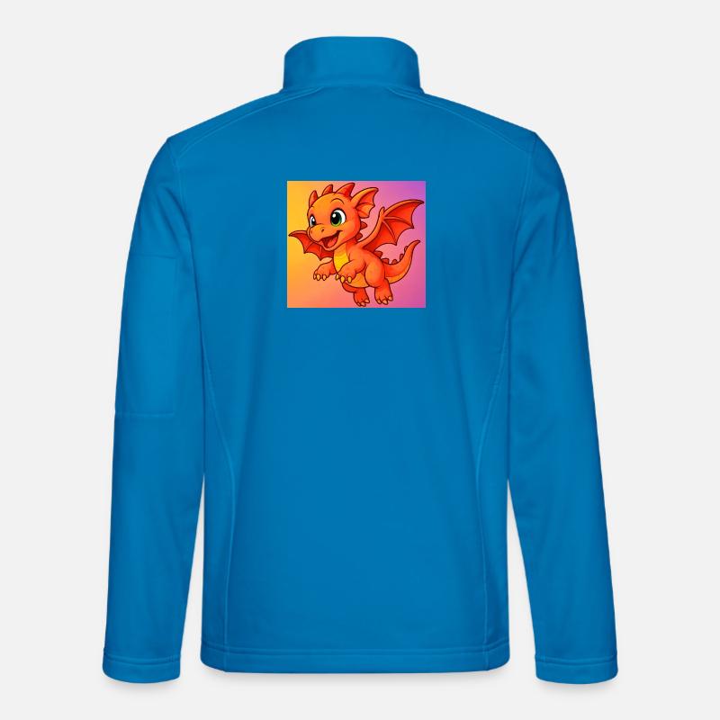 dragon - Unisex Softshell Jacket - light blue