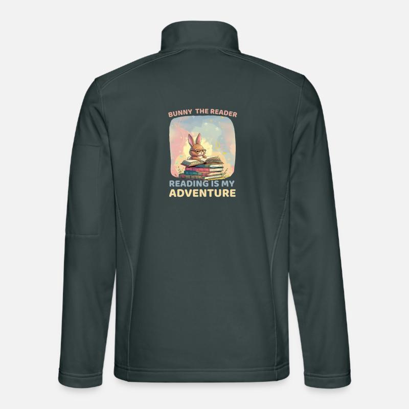 Read Adventures with Rabbits Unisex Softshell Jacket