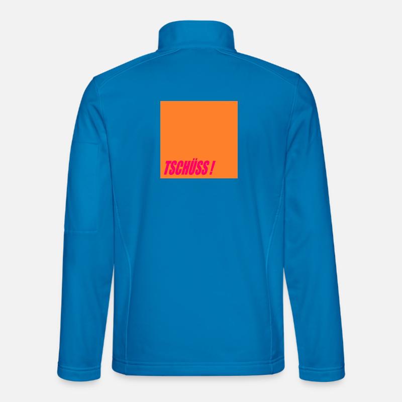 ABSCHIEDSSPRÜCHE TSCHÜSS - Unisex Softshelljacke - Lichtblau