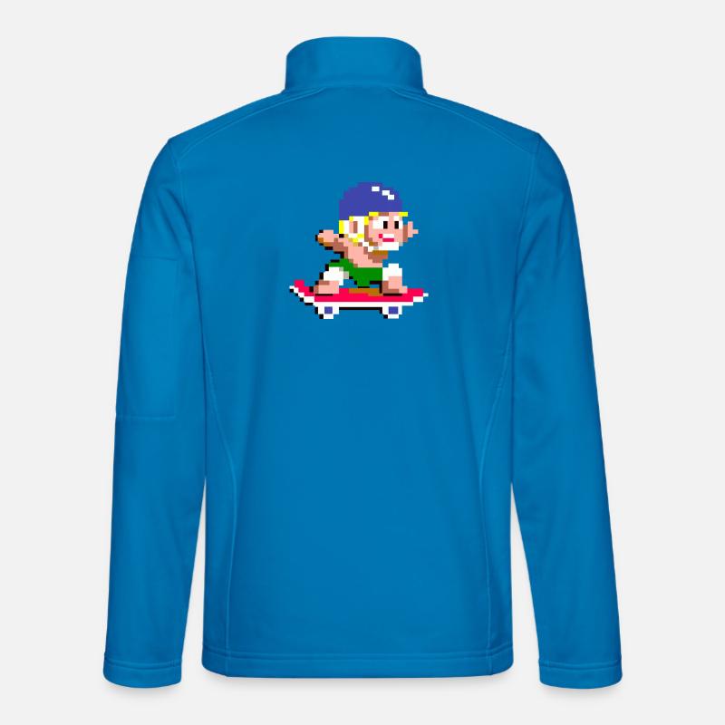 Wunderknabe - Unisex Softshelljacke - Lichtblau