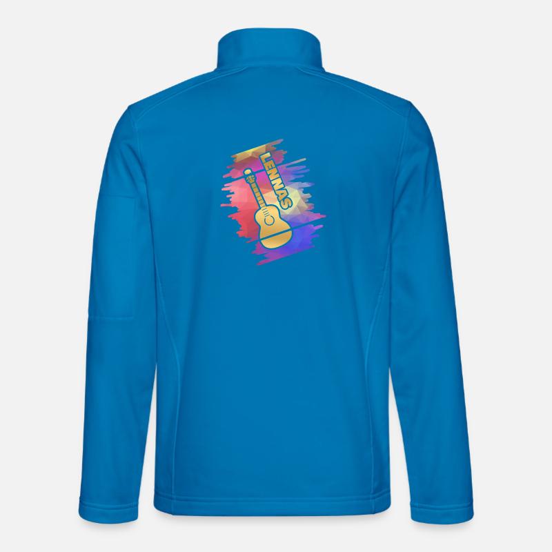 Lennas as Guitar - Unisex Softshell Jacket - light blue