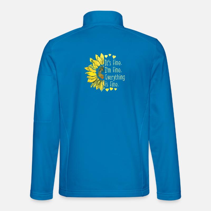 Sunflower Fine Mantra Tee - Unisex Softshell Jacket - light blue