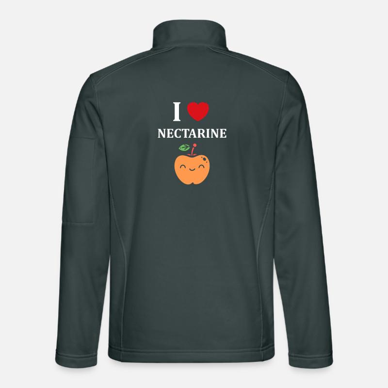 Clothing with Lemon and Nectarine pattern Unisex Softshell Jacket