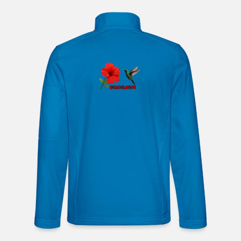 La Guadeloupe - Unisex Softshell Jacket - light blue