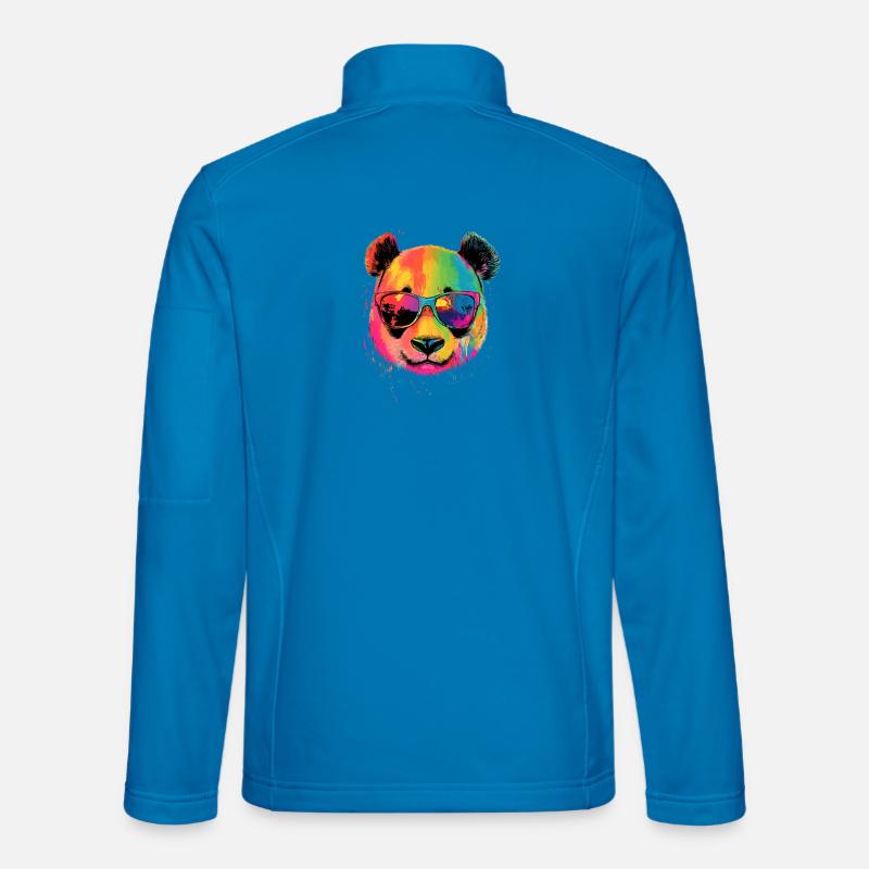 Panda Ours Pandas Géants Panda Géant Mignon Panda Ours Panda Veste en tissu softshell Unisexe