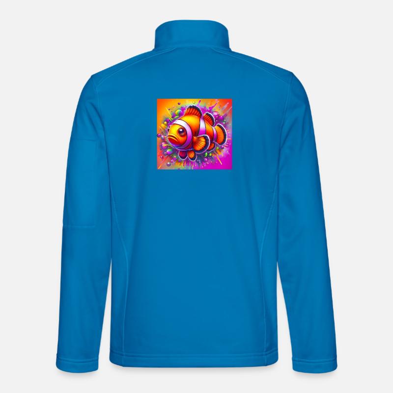 Clownfish - Unisex Softshell Jacket - light blue