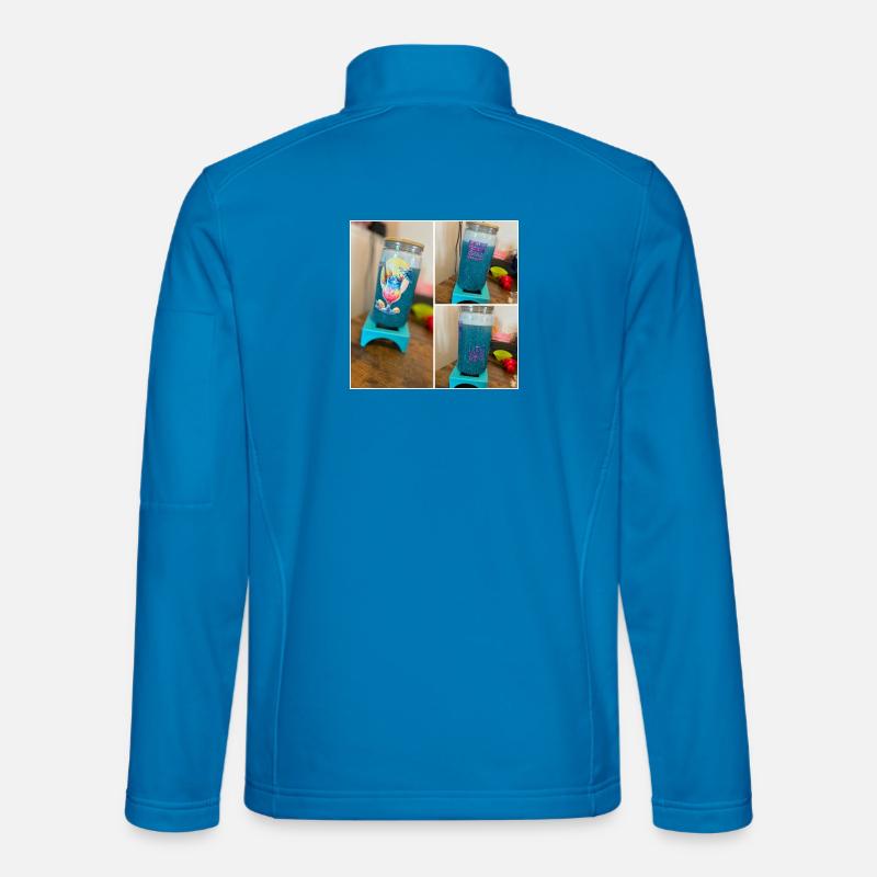 Glitter Mug - Unisex Softshell Jacket - light blue