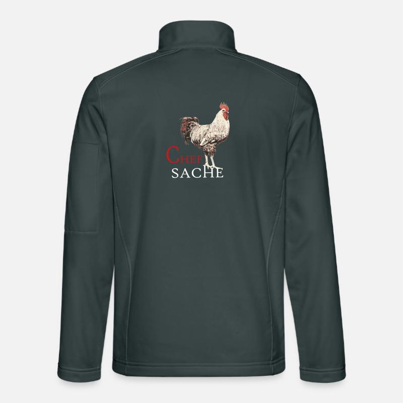 Conception de robinets de chef Veste en tissu softshell Unisexe