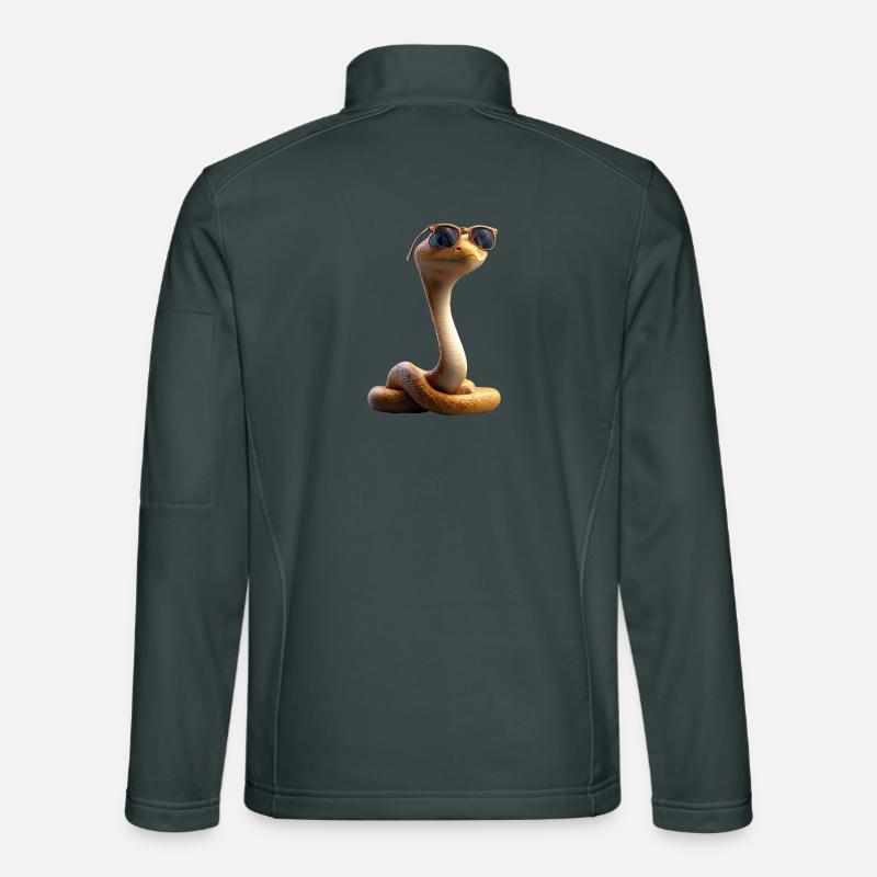 snake, python, cobra, rattlesnake, snakes Unisex Softshell Jacket