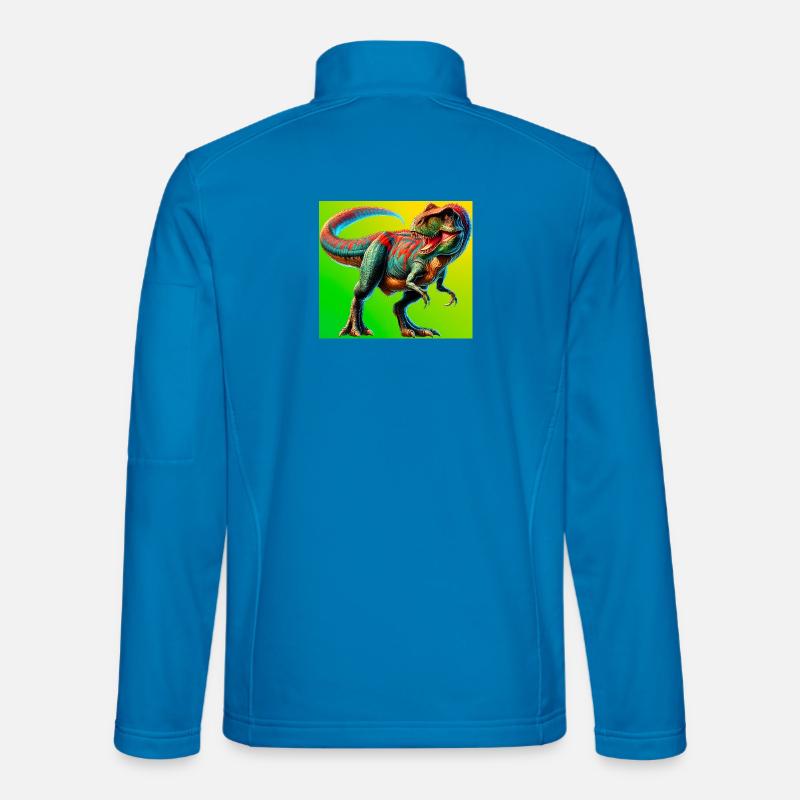 dinosaur - Unisex Softshell Jacket - light blue