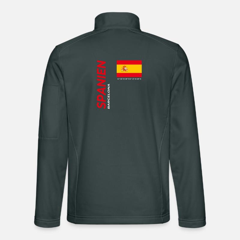 Barcelone Veste en tissu softshell Unisexe