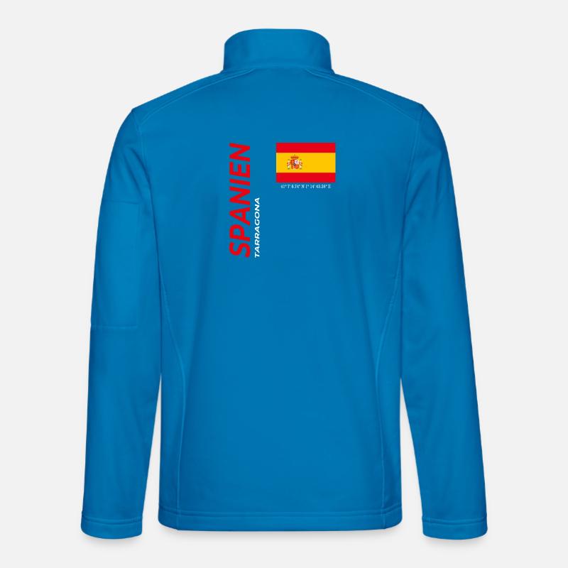 Tarragona - Unisex Softshelljacke - Lichtblau