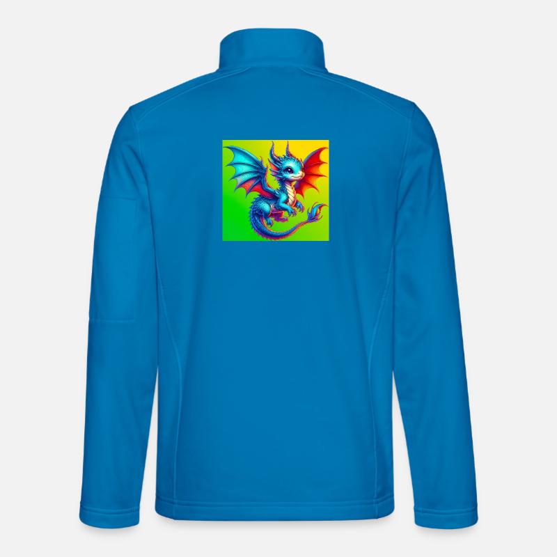 dragon - Unisex Softshell Jacket - light blue