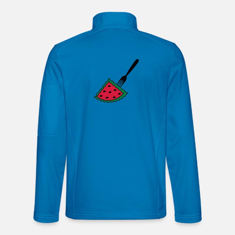 Melon with fork Unisex Softshell Jacket