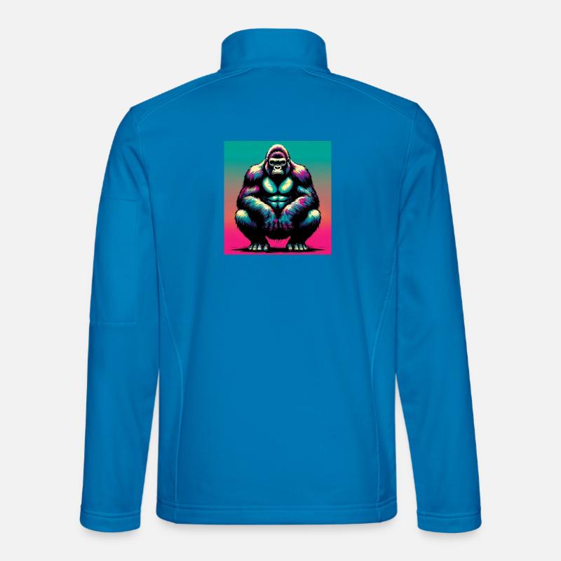 gorilla - Unisex Softshell Jacket - light blue