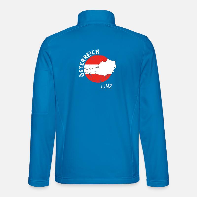 Linz - Unisex Softshelljacke - Lichtblau