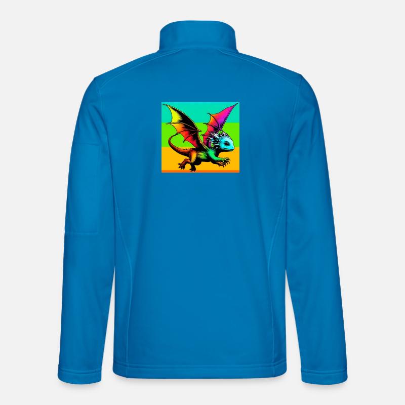 dragon - Unisex Softshell Jacket - light blue