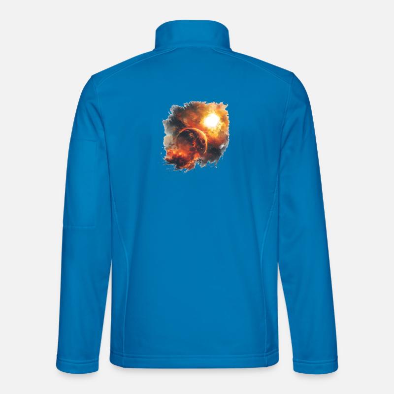 Planetary Cosmos Firestorm Unisex Softshell Jacket