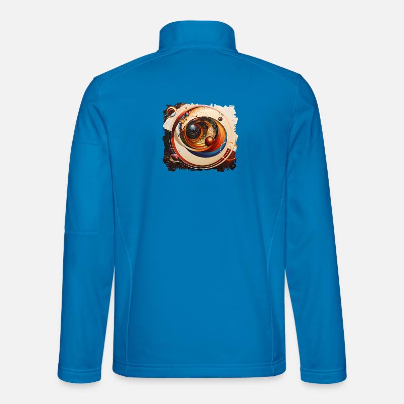 Vortex Anneau Spatial Cosmos Veste en tissu softshell Unisexe