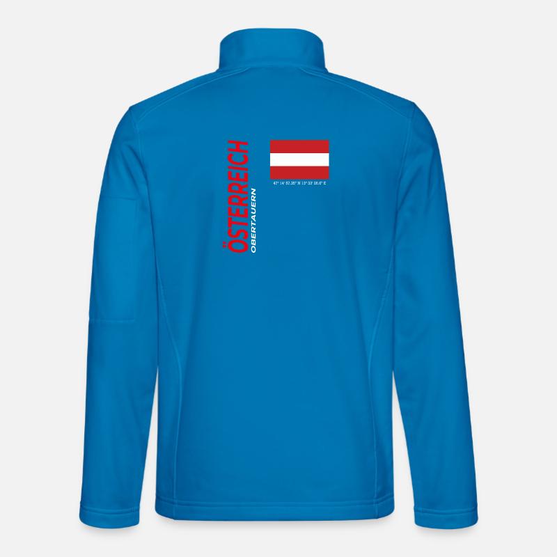Obertauern - Unisex Softshell Jacket - light blue