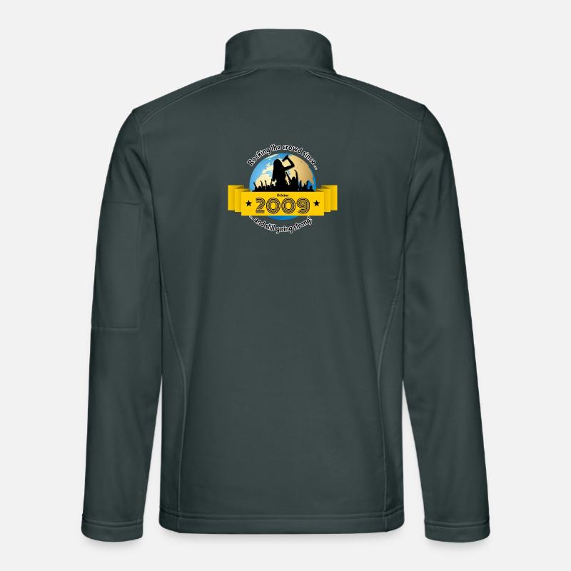 16. Geburtstag Rocking the crowd since 10/2009 Unisex Softshelljacke