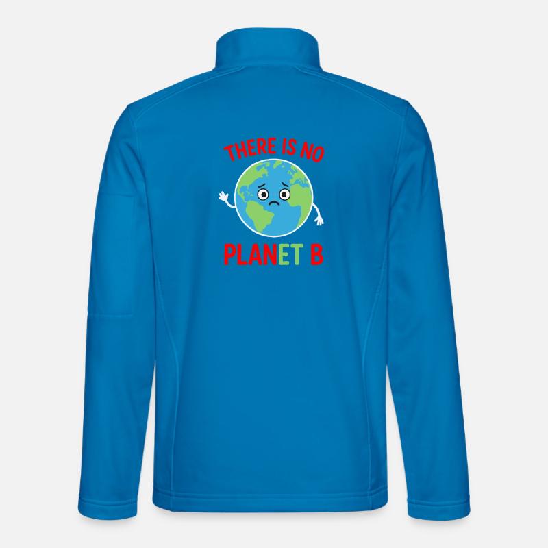 Es gibt keinen Plan B - Unisex Softshelljacke - Lichtblau