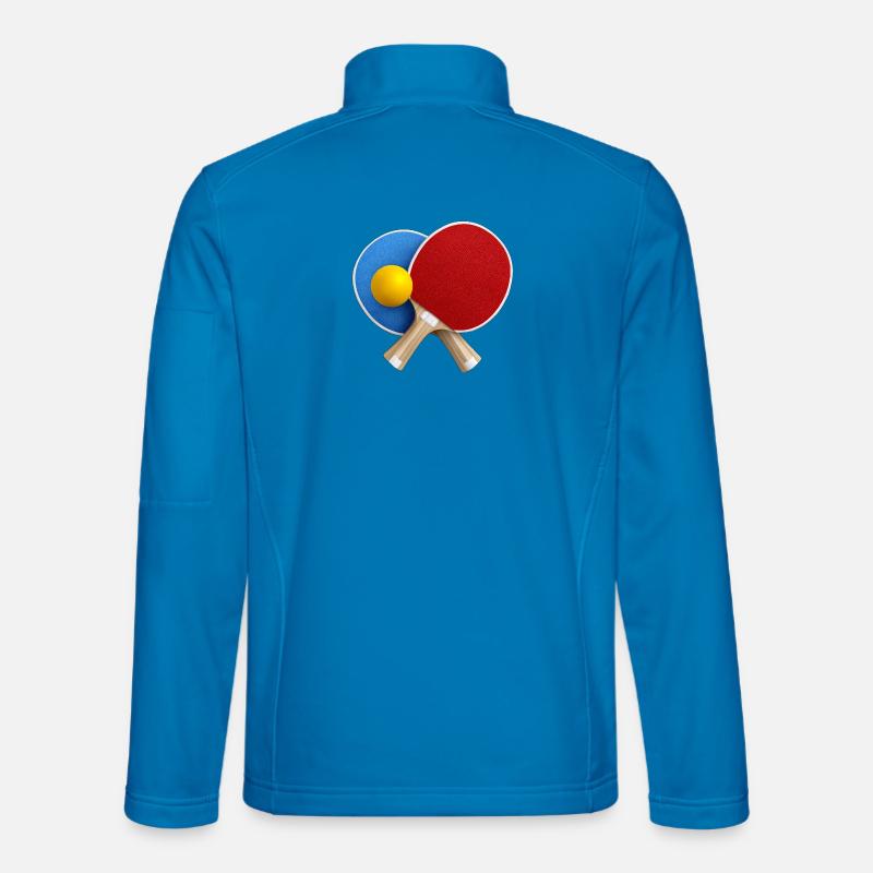 Table Tennis RedBlue Duo - Unisex Softshell Jacket - light blue