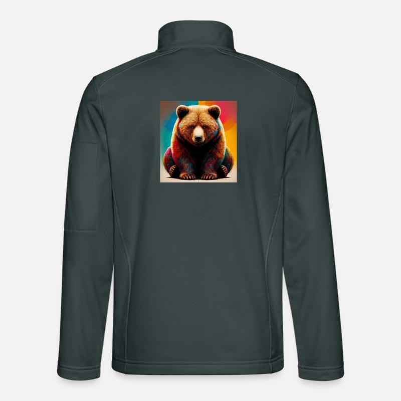 bear Unisex Softshell Jacket