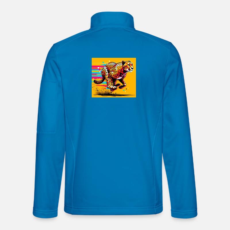 Gepard - Unisex Softshelljacke - Lichtblau