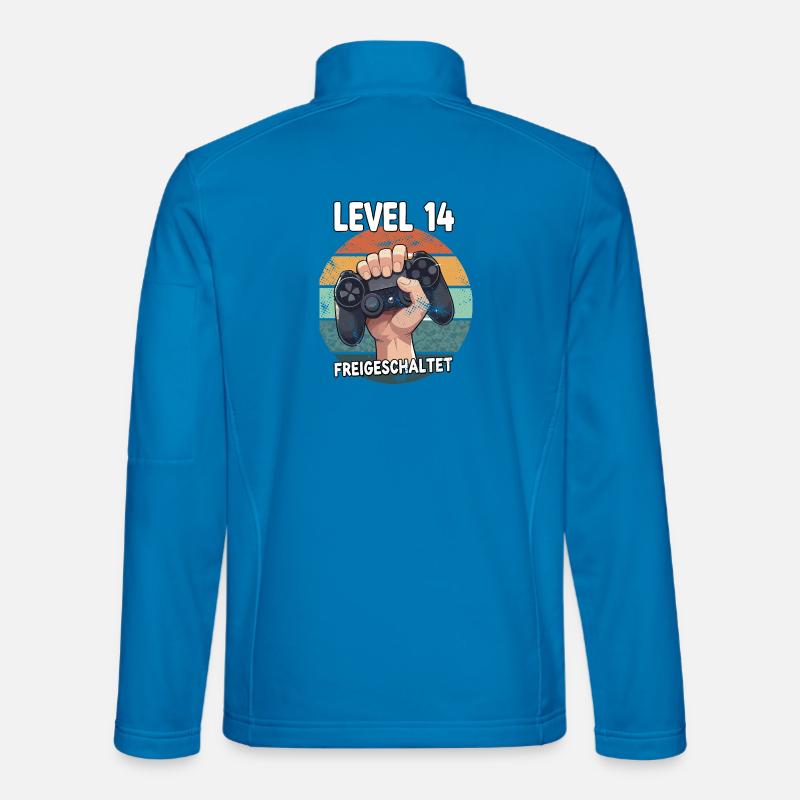 Level 14 Freigeschaltet Controller - Unisex Softshelljacke - Lichtblau