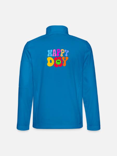 Happy day - Unisex Softshell Jacket - light blue