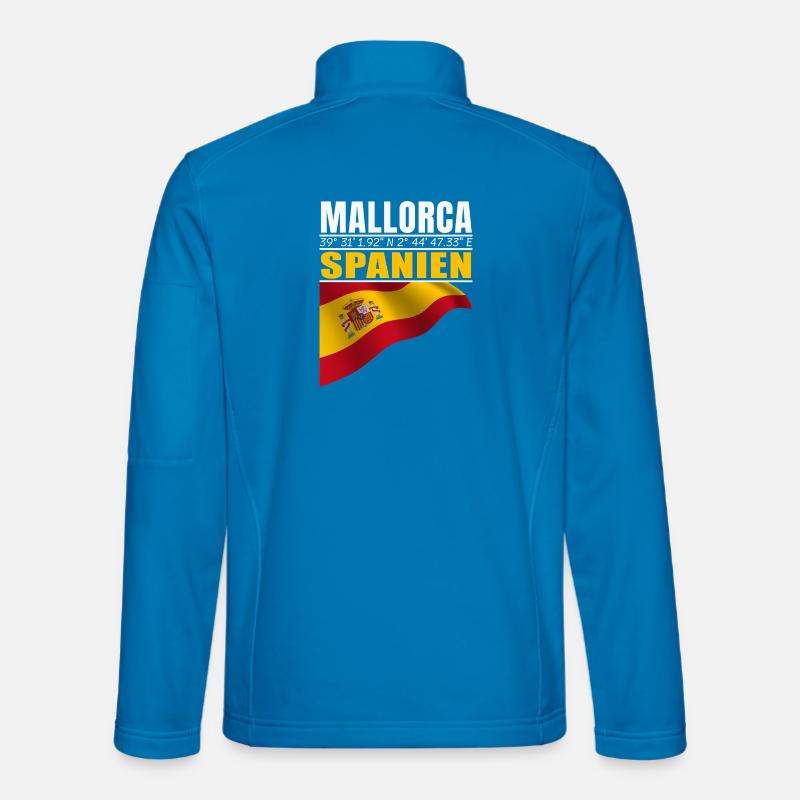 Mallorca - Unisex Softshelljacke - Lichtblau