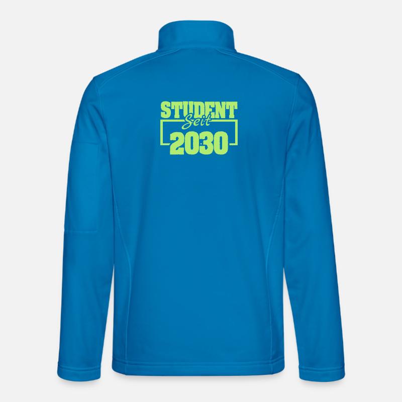 Student 2030 - Unisex Softshelljacke - Lichtblau