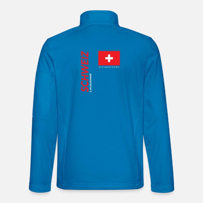 Lausanne - Unisex Softshelljacke - Lichtblau