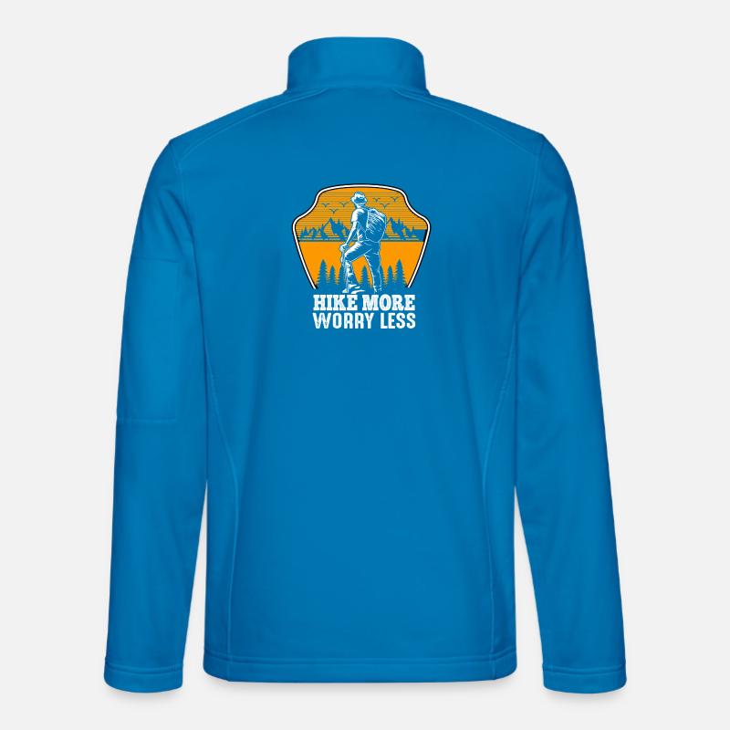 Wandern - Unisex Softshelljacke - Lichtblau