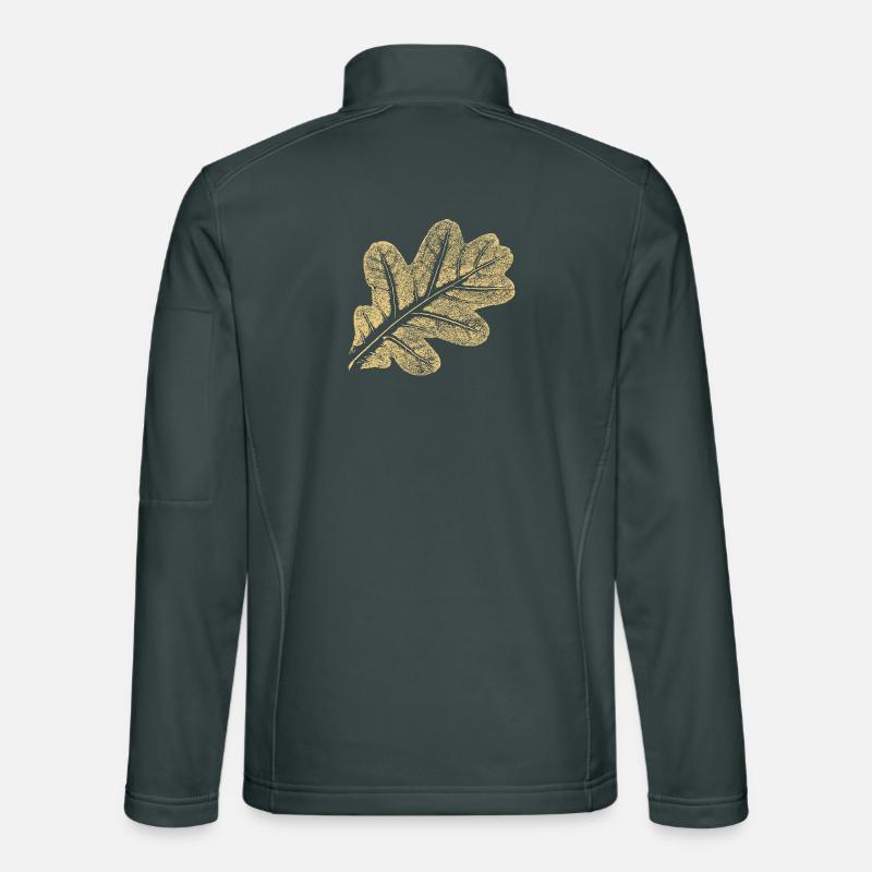Blatt Eiche / Eichenblatt - Natur Design Unisex Softshelljacke
