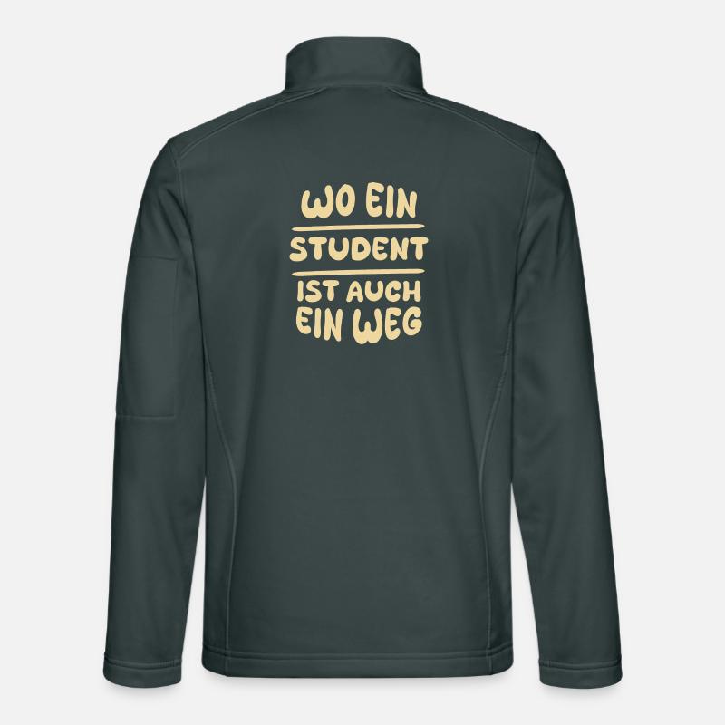 Student as a student Unisex Softshell Jacket