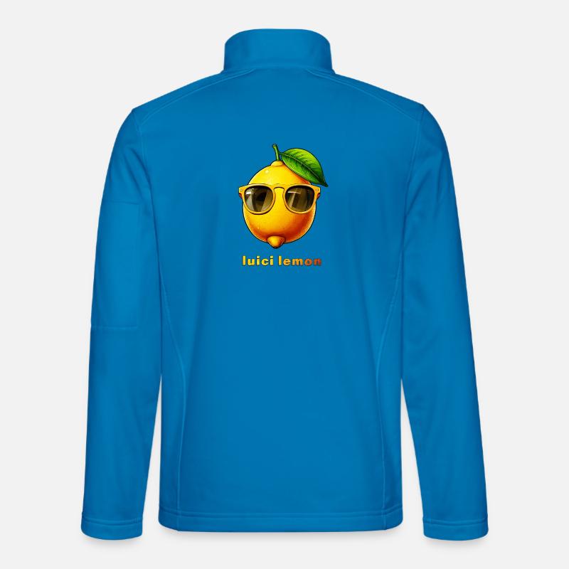 ZITRONE LUICI LEMON - Unisex Softshelljacke - Lichtblau