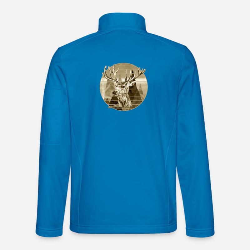 Deer - Unisex Softshell Jacket - light blue