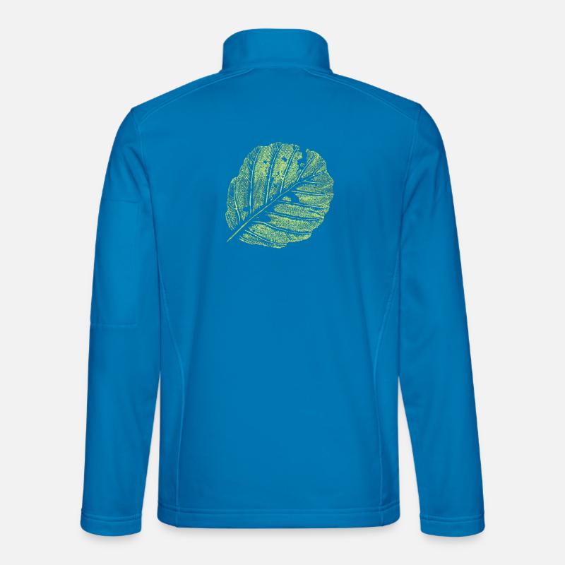 Leaf / Alder - Unisex Softshell Jacket - light blue