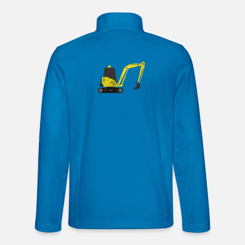Excavator - Unisex Softshell Jacket - light blue