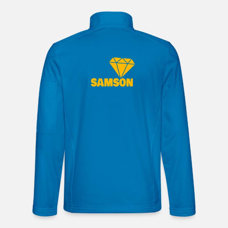 Edel Samson - Unisex Softshelljacke - Lichtblau