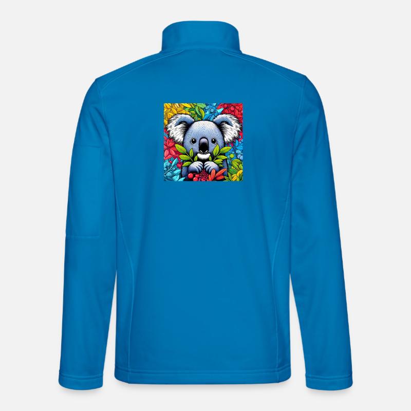 Koala - Unisex Softshelljacke - Lichtblau