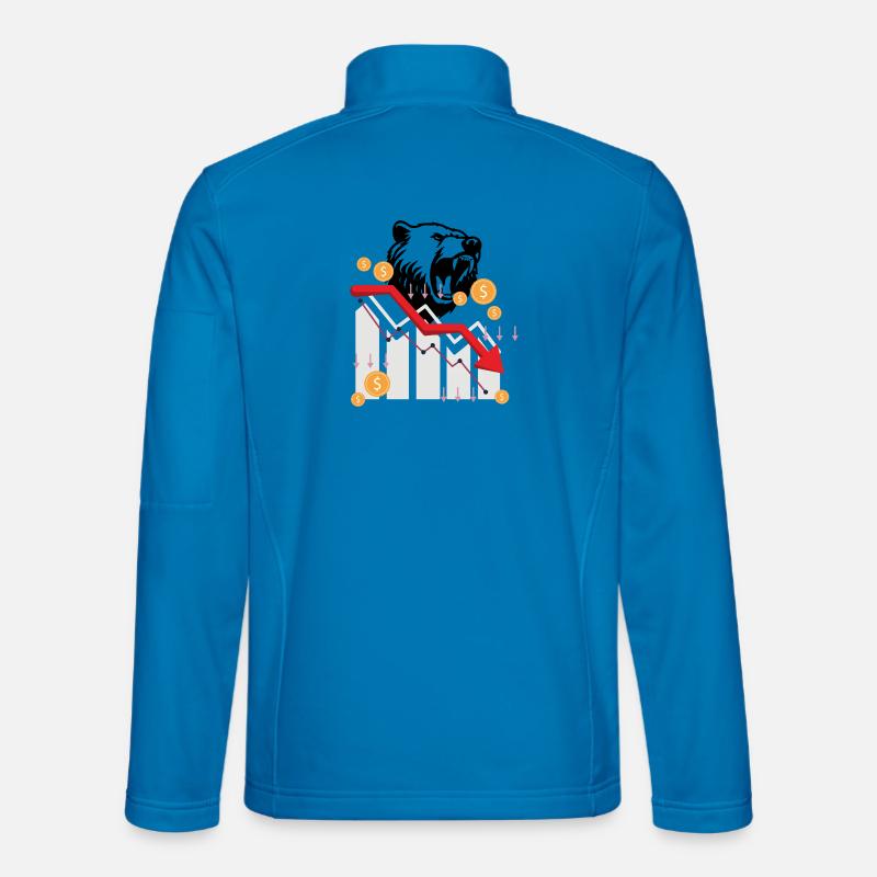 Baisse - Unisex Softshelljacke - Lichtblau