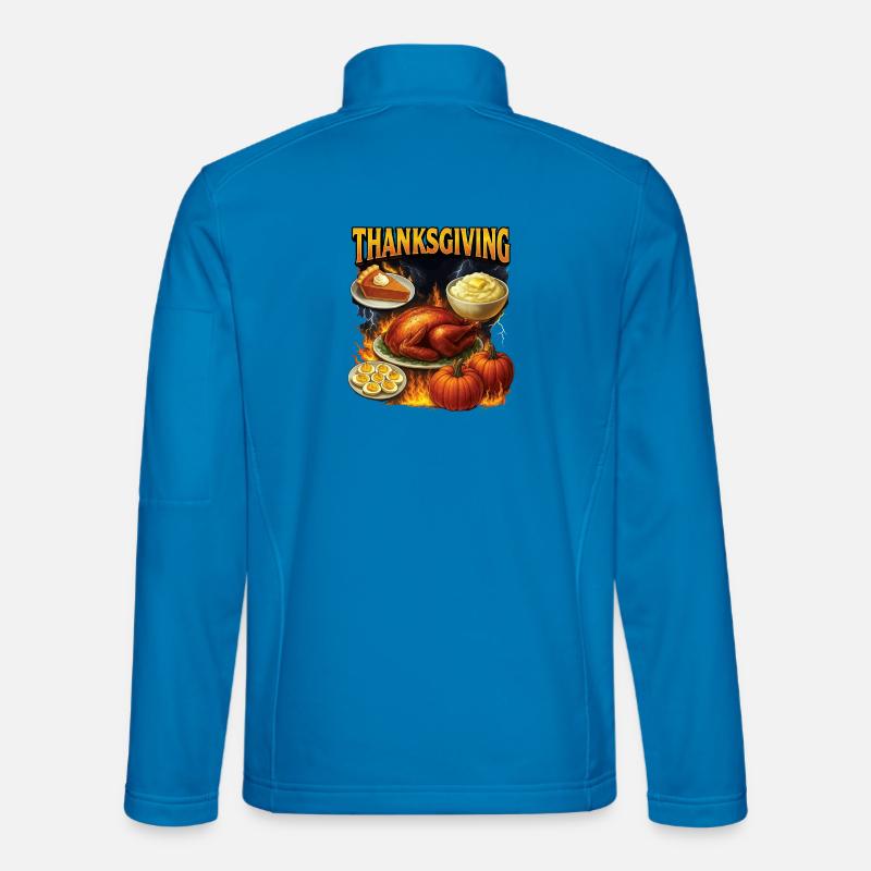 Action de grâce Veste en tissu softshell Unisexe