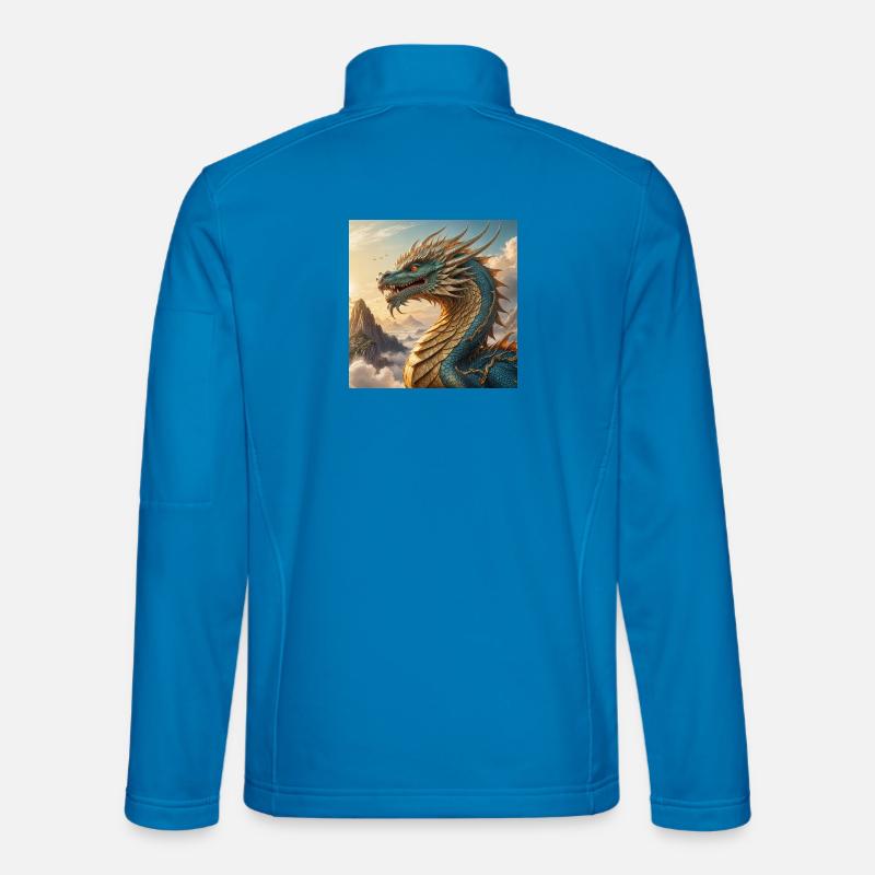 Feuerdrache  Unisex Softshelljacke